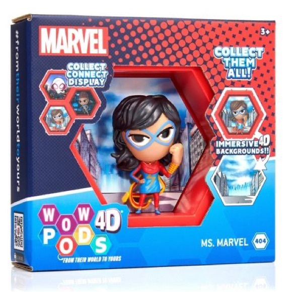 WOW! PODS 4D Marvel- Ms Marvel - New in Box - Picture 1 of 1